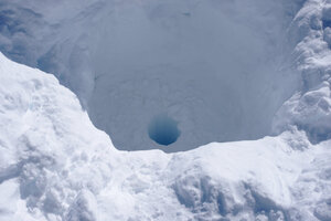 Max's instruments were down holes like this