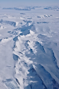A view from the flight back to McMurdo